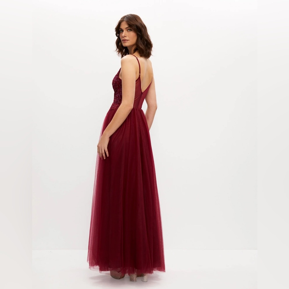 Melanie Lynn A Line Gown - Picture 2 of 4